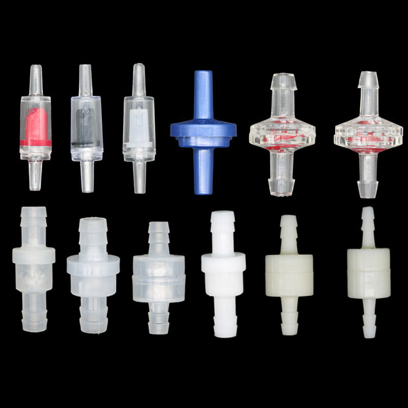 3mm-12mm Non Return Valve One Way Check Air Pump Aquarium Airline Tube Fish Tank