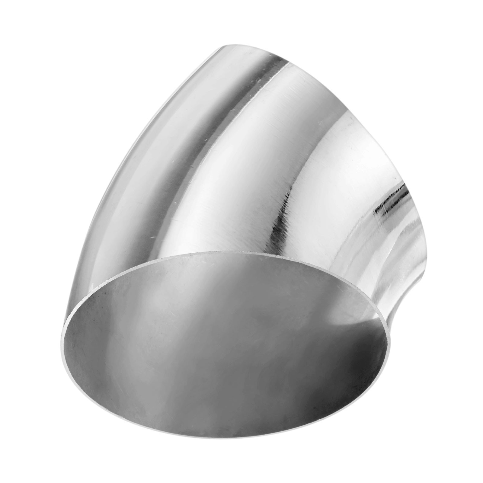 OD 5 Inch 45 Degree Mandrel Bend Elbow, Thicken 1.5 mm Height 130 mm