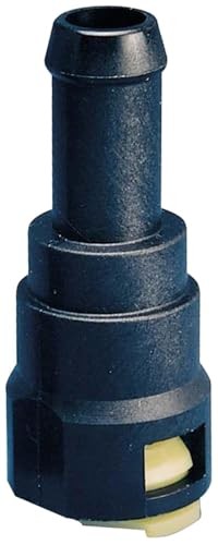 Professional 34002 Quick Connect Heater Hose Connector, Black