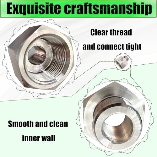 Reducer Adapter Fitting, 1/4″ NPT Female x 1/8″ NPT 1/4″ Female x 1/8″ Male