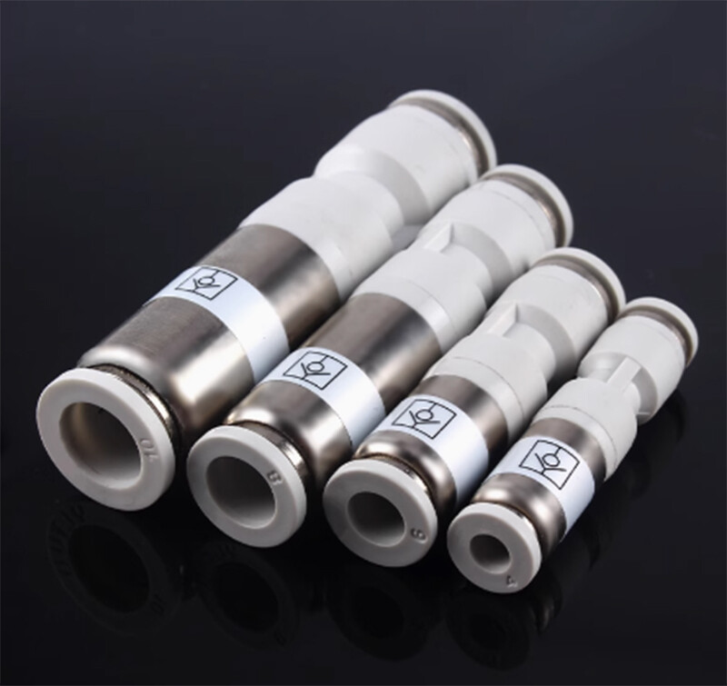 Plastic Pneumatic Push Fit in Fitting Check Non Return Valve 4mm 6mm 8mm 10/12mm