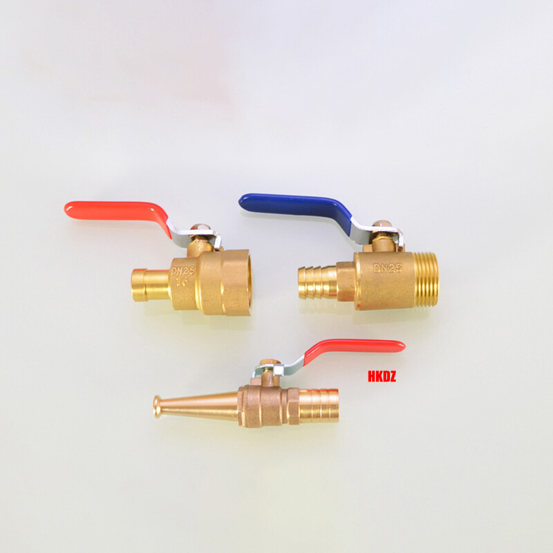 Brass Lever Ball Valve Fire-Fighting Reel Female/Male Shut-Off Air Gas Water Tap