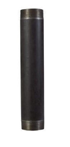 🆕 Everflow NPBL2012 2″ x 12″ Black Steel Nipple