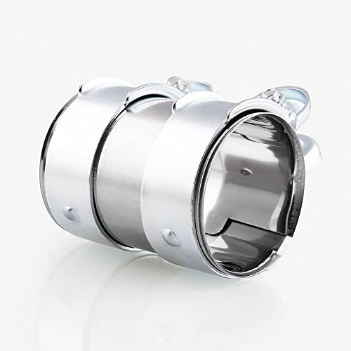 2″ Joint Exhaust Band Clamp Stainless Steel Exhaust Clamp Pipe Connector