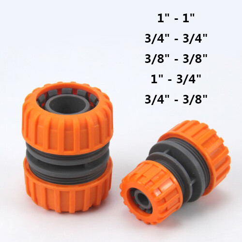 1” 3/4″ 3/8″ Hose Pipe Quick Connector Garden Attachment Water Tap Adaptor