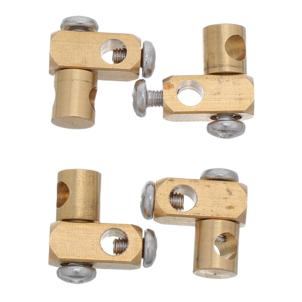 4pcs Brass Sink Drain Joint Universal Joint Rod for Kitchen Hand Basin