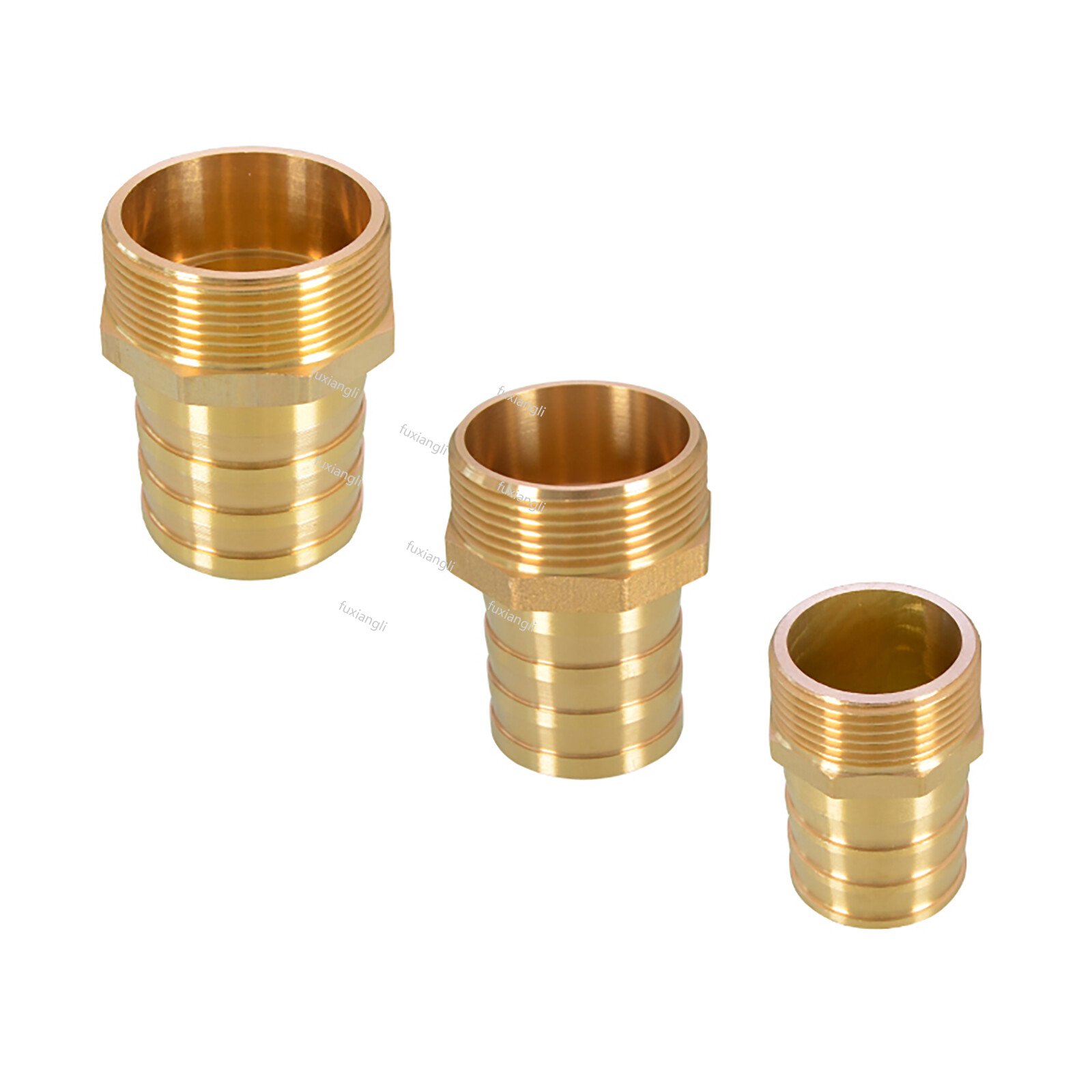 BSP Male/Female Thread x Barb Hose Tail End Connector Brass Fitting For Air Fuel