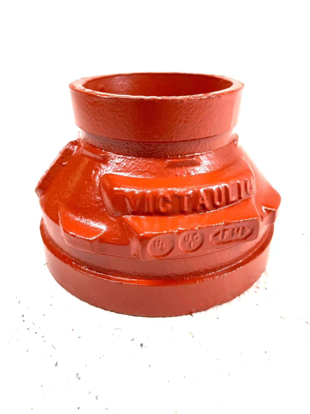 Various Sizes of Victaulic 50 Grooved Concentric Reducer Ductile Iron Orange NeW