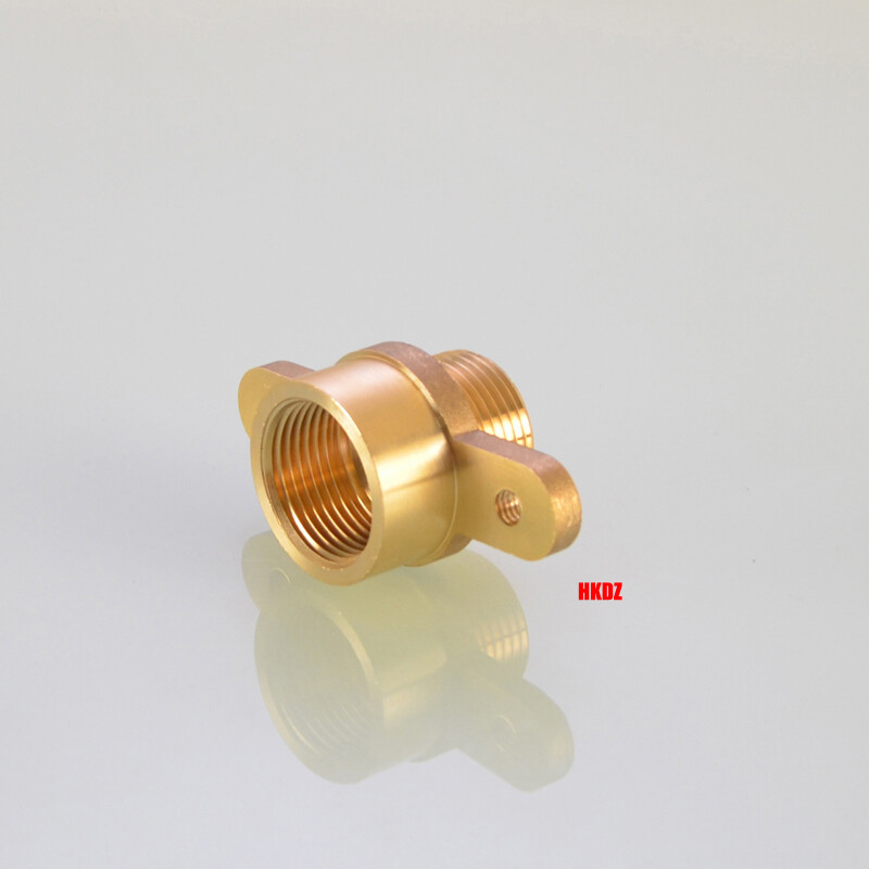 Brass Pipe Fittings BSP Female/Male Thread Flange Fixed Connector Water Adapter