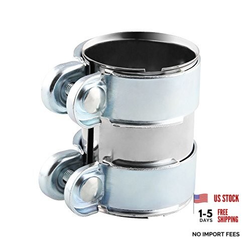 2.5″ Joint Exhaust Band Clamp Stainless Steel Exhaust Clamp Pipe Connector 65