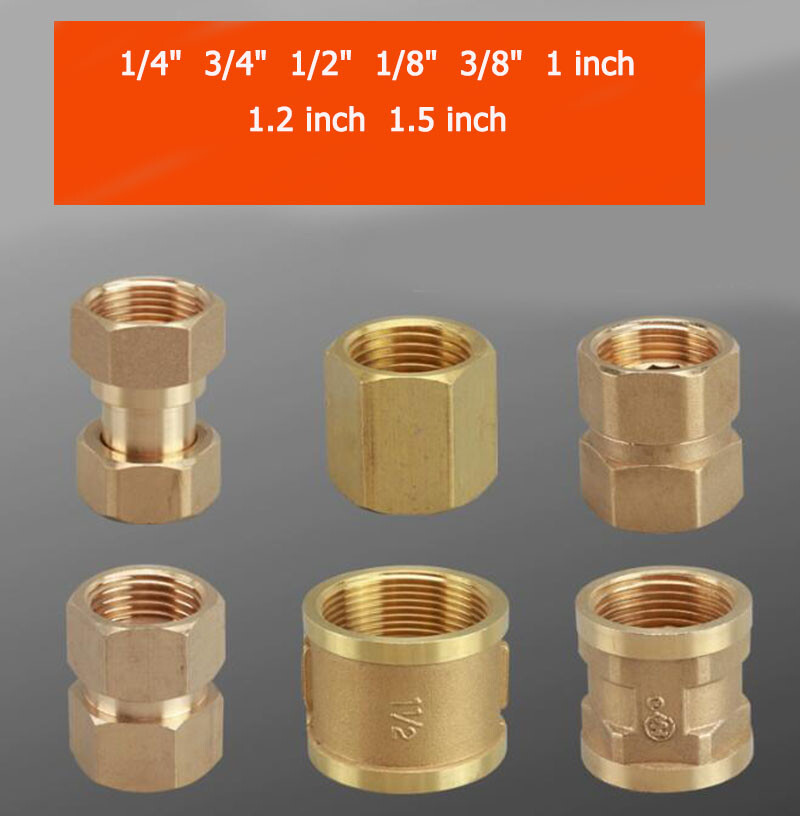 Metric & BSP Male Brass Reducer Pipe Fitting Adapter Connectors 1/8″ – 1.5 inch
