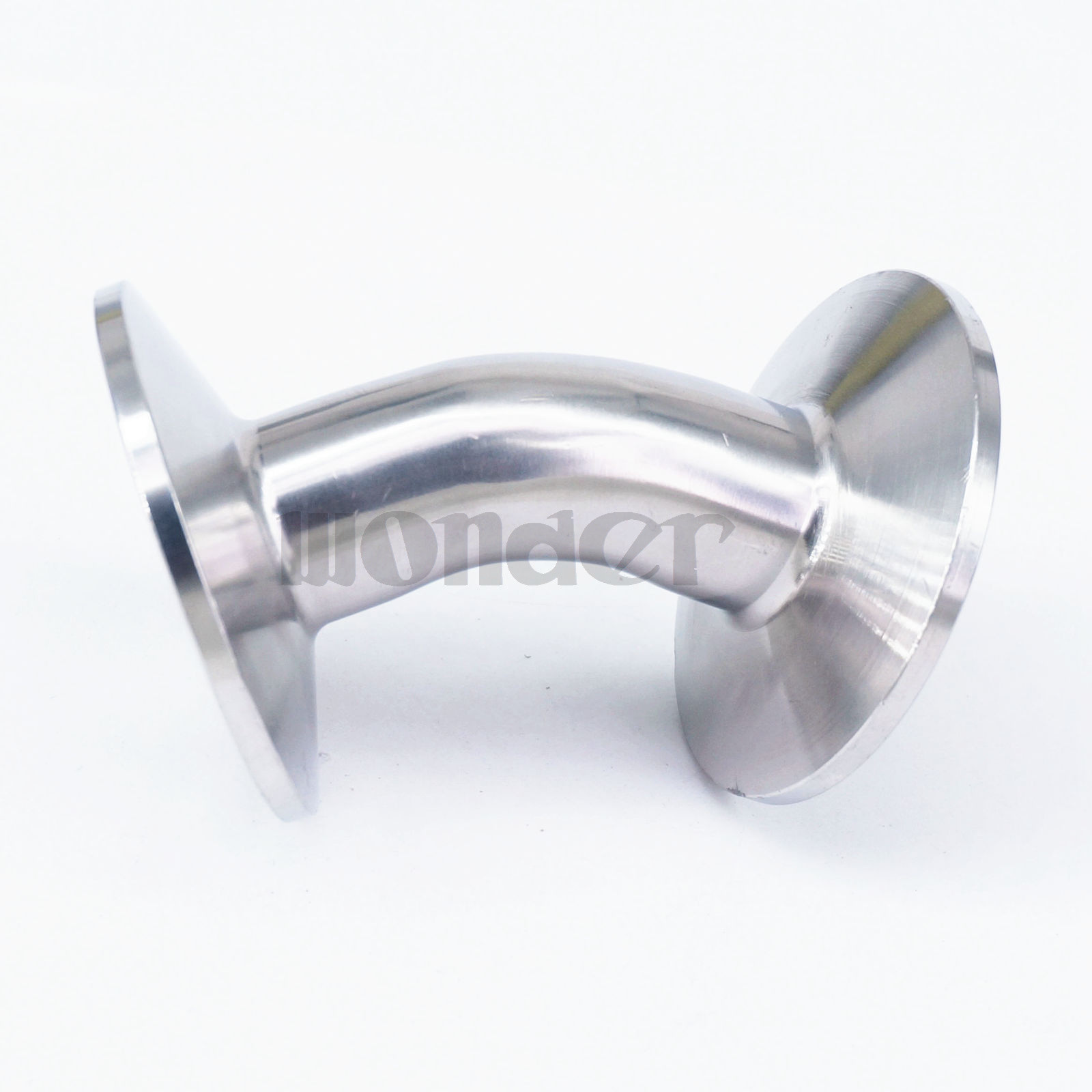 1.5″ Tri Clamp x 19mm Pipe OD SUS304 45 Degree Elbow Sanitary Fitting Home Brew