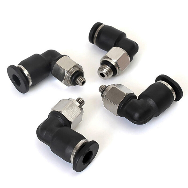 Male Swivel Elbow Pneumatic Push-In Fitting Sizes 3,4,5,6mm Fittings Air Tube