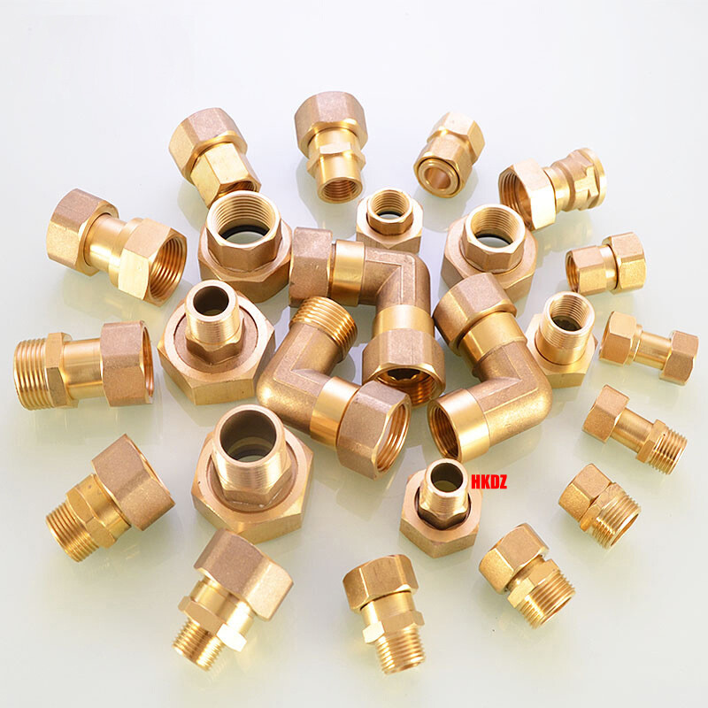 1/2″3/4″ 1″ BSP Brass Male/Female Thread Water Meter Connector Fish Tank Adaptor