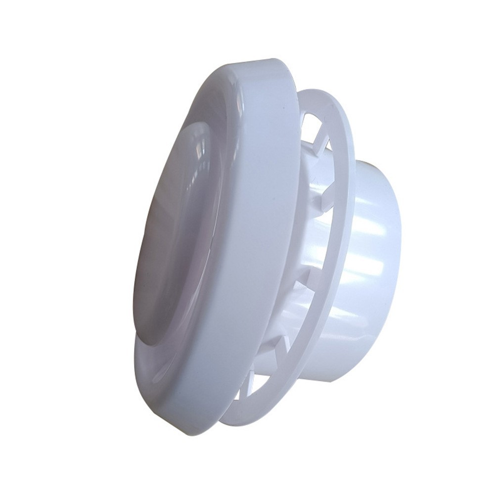 Modern White ABS Ceiling Air Vent for Bathroom Extractor Fan 6inch Size