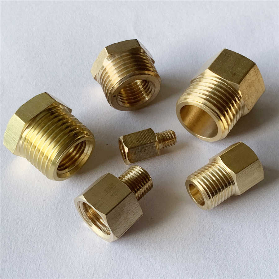 Metric & BSP Male to Female Brass Reducer Pipe Water Fitting Adapter Connectors