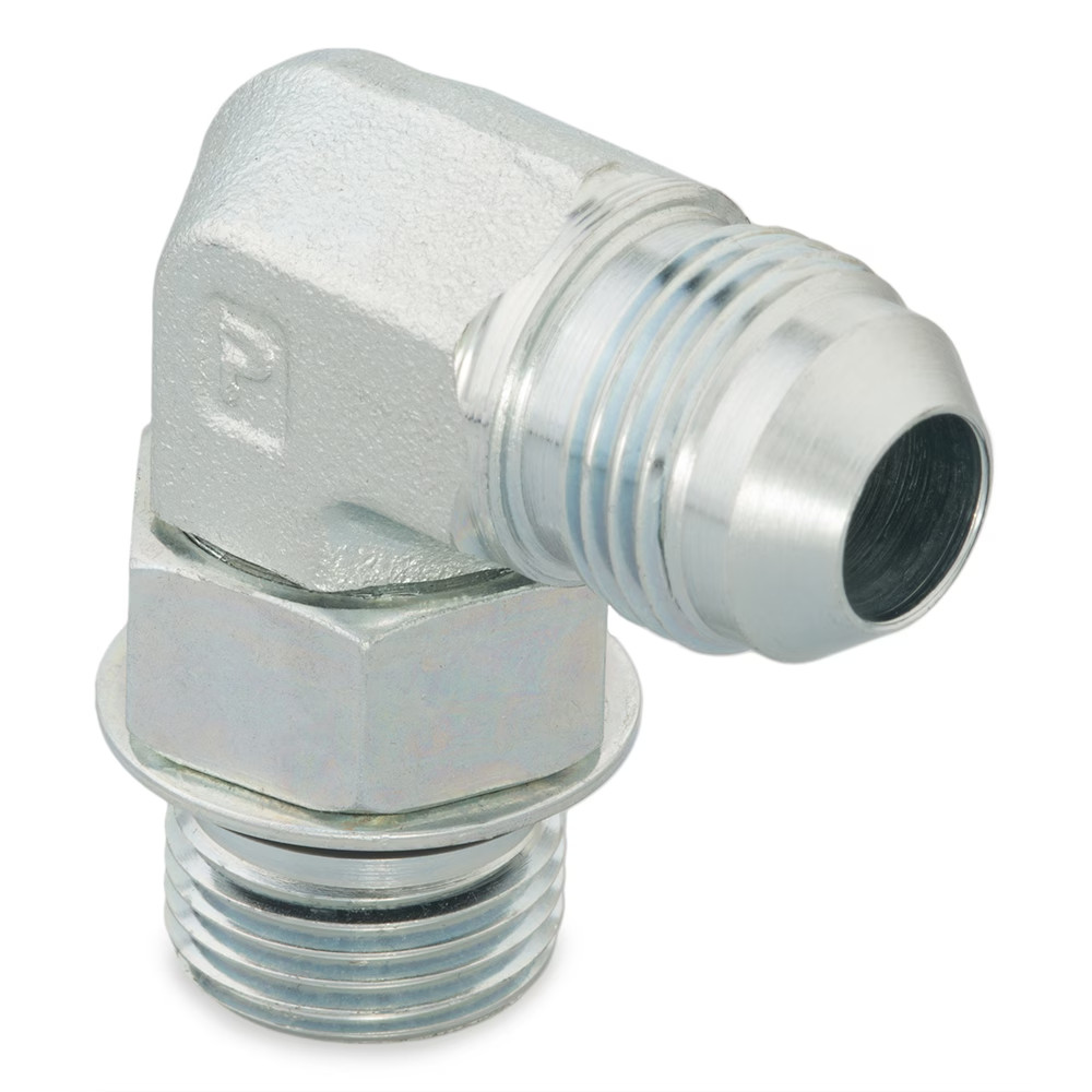 Various Sizes and O-Ring of Parker C5OX-S 90 Deg Elbow Male Adapter JIC x ORB