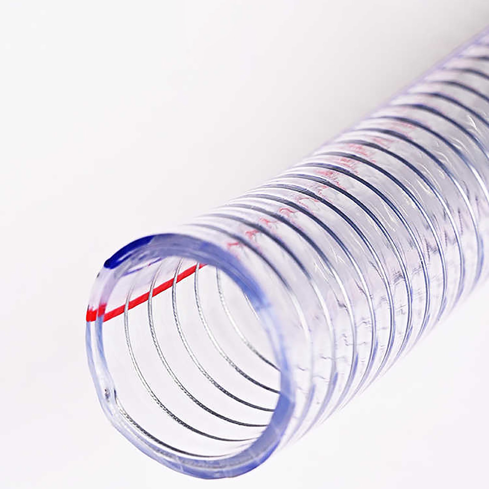 Heavy Duty Braided Wire Reinforced Clear Flexible PVC Hose Pipe – Water Air Fuel