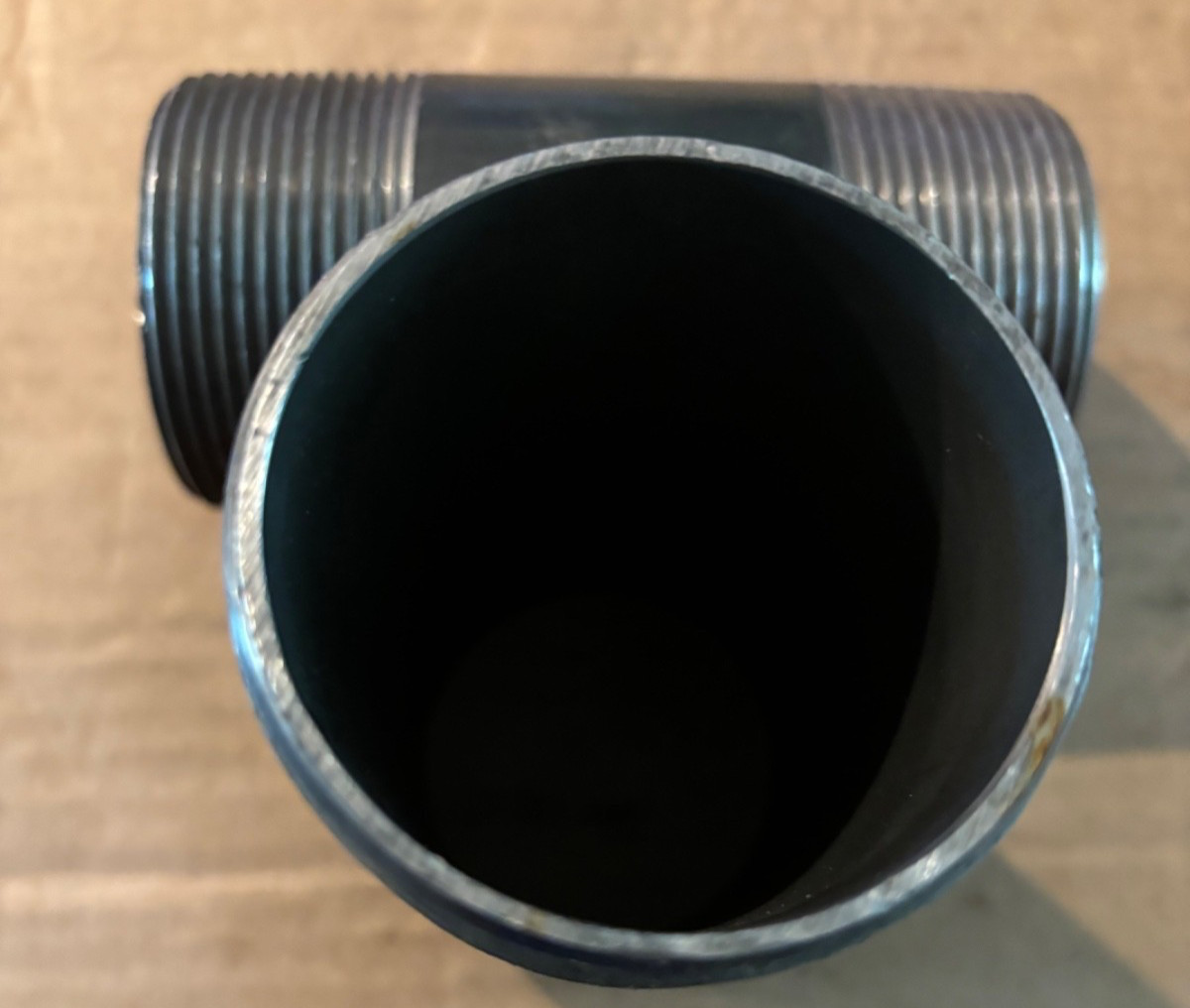 Set of 2 pcs 2-1/2″ X 51/2” Black Pipe Nipple Sch 40 steel new fast shipping