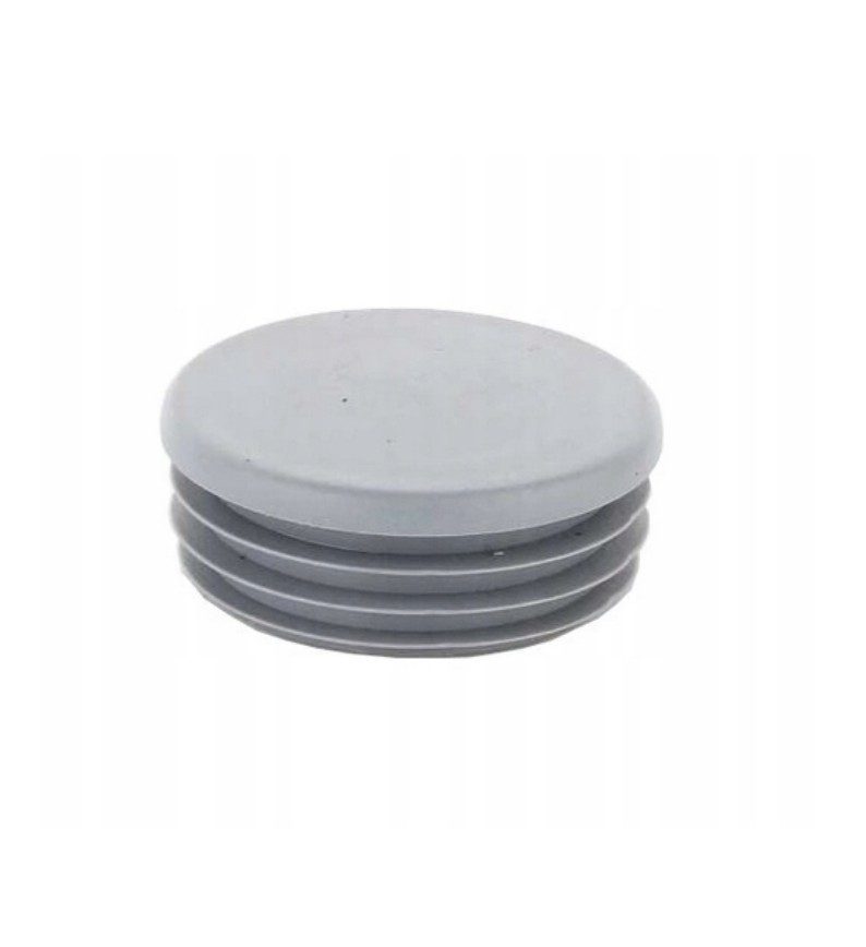 10x Round Lamellar Plug 22mm Round Plug Grey End Caps Plastic