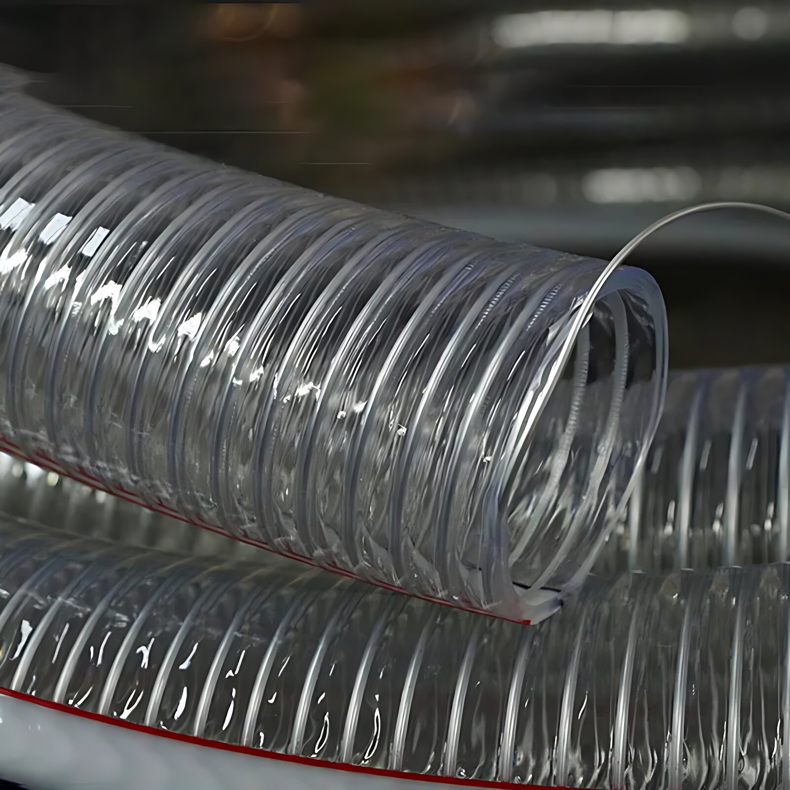 Heavy Duty Braided Wire Reinforced Clear Flexible PVC Hose Pipe – Water Air Fuel