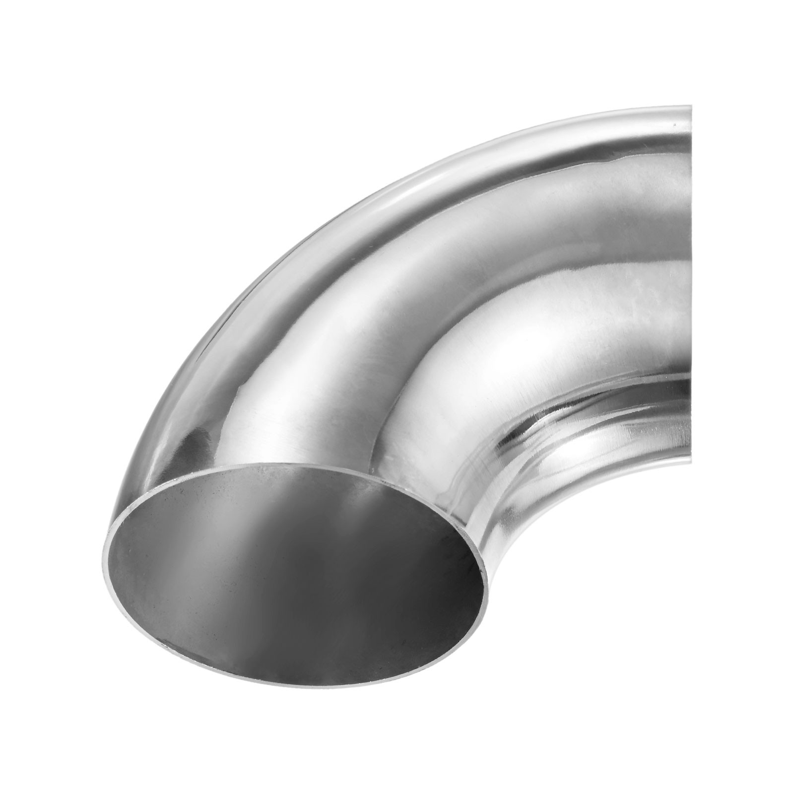 OD 3 Inch 90 Degree Mandrel Bend Elbow, Thicken 1.5 mm Height 110 mm