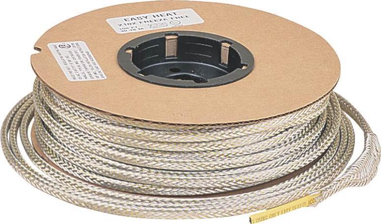 NEW EASY HEAT 2302 300 FOOT ROLL SELF REGULATING BRAIDED PIPE HEATING CABLE