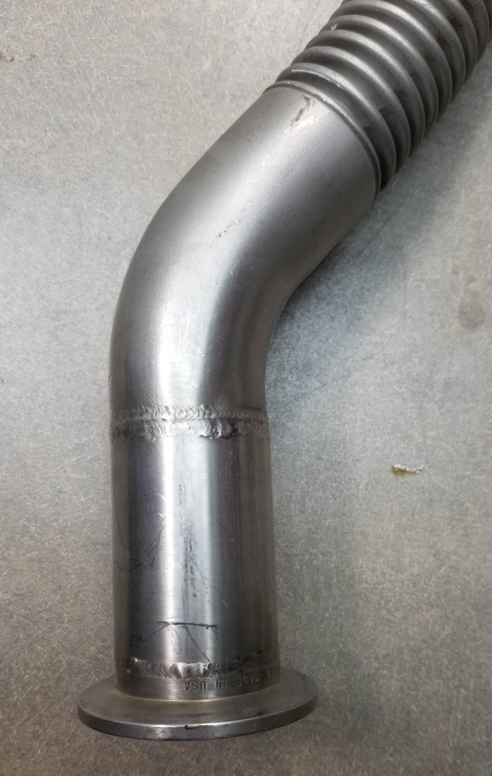 Bellows Hose Metal 32″ Long, Stainless Steel