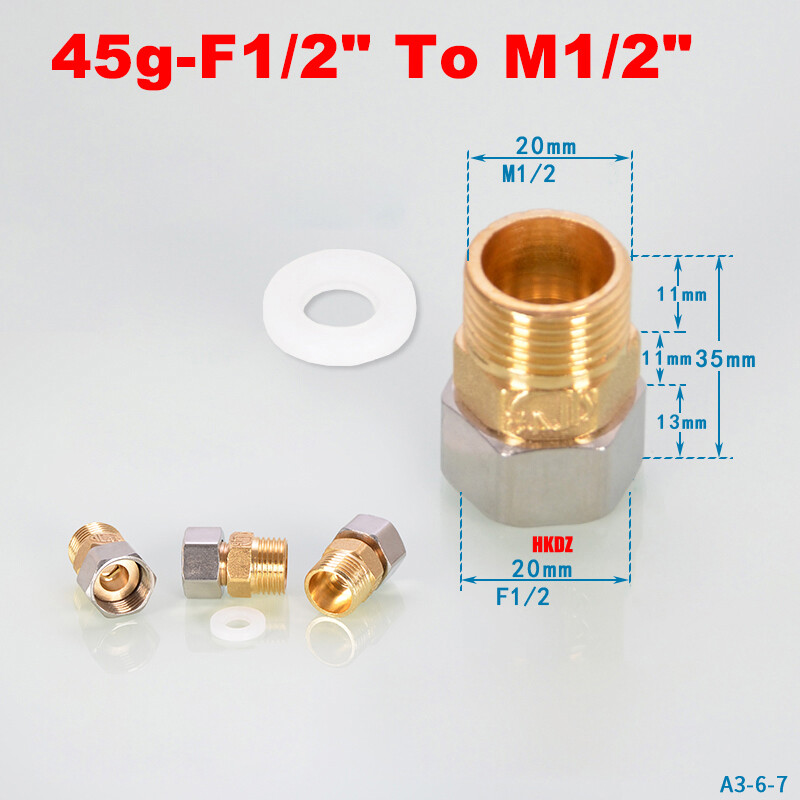 Brass BSP Adapters Direct/Elbow/3 Way Female Male Thread Connector Pipe Fittings