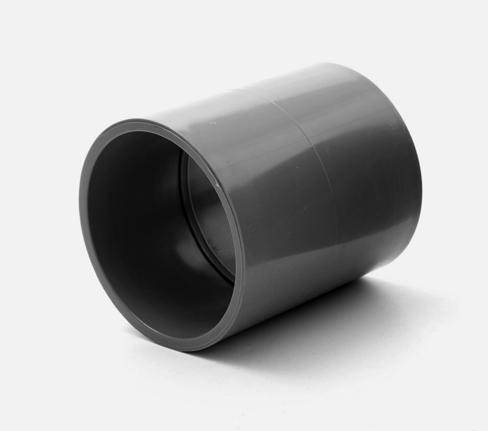 PVC Straight Connector Socket Coupling Adapter 50mm ID