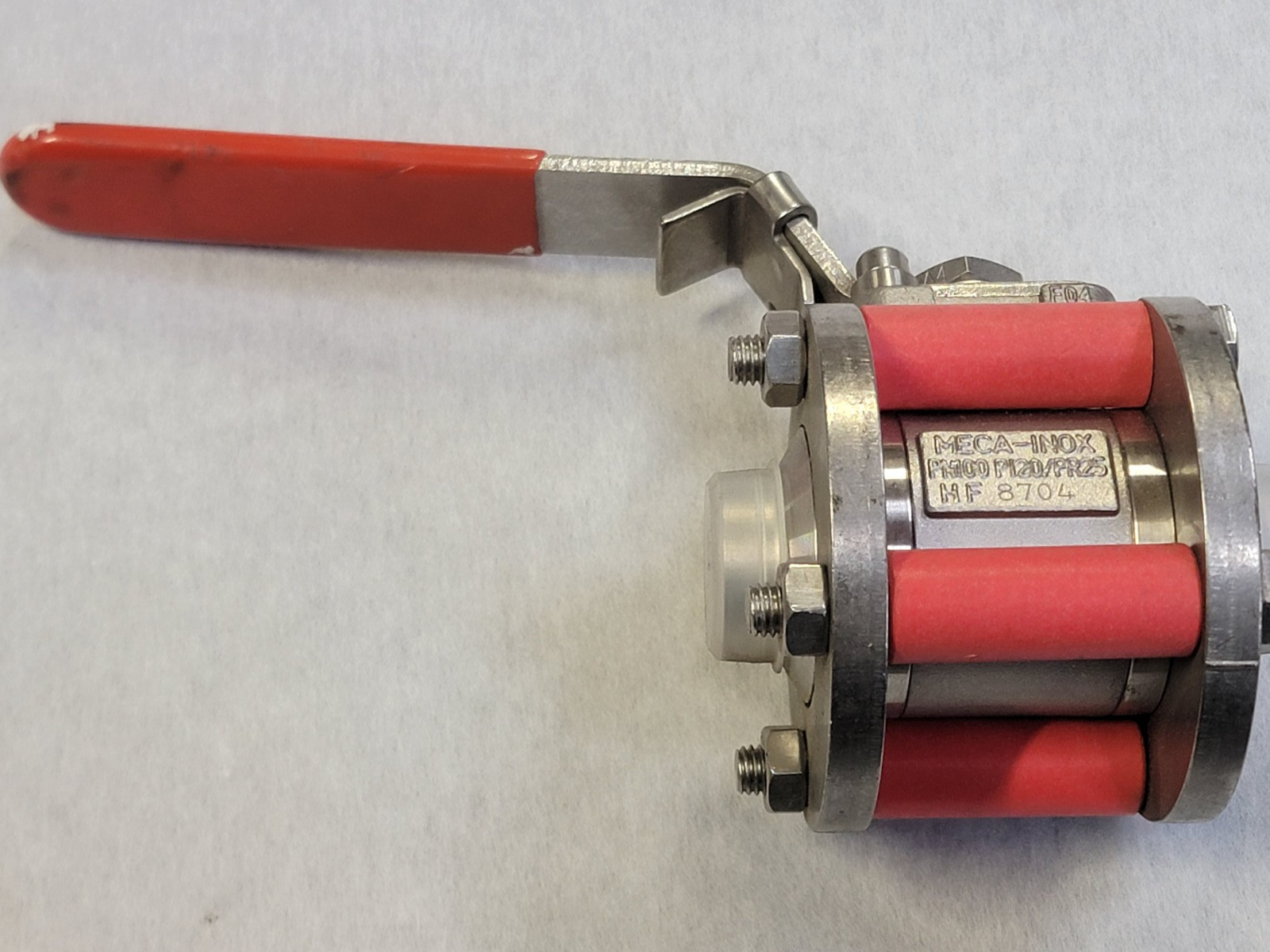 MECA-INOX – PN100 PI20/PR25 HF 8704 SANITARY SS BALL VALVE FREE SHIP LOC VVV1