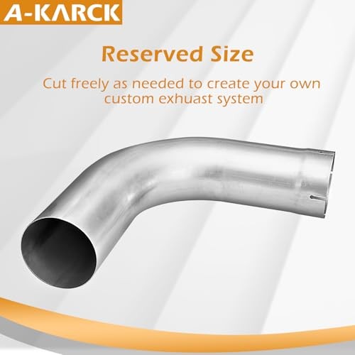 Exhaust 90 Degree Tube 5″ OD, Exhaust Elbow 90 Degree 5″ ID/OD 5.0 OD 16inch