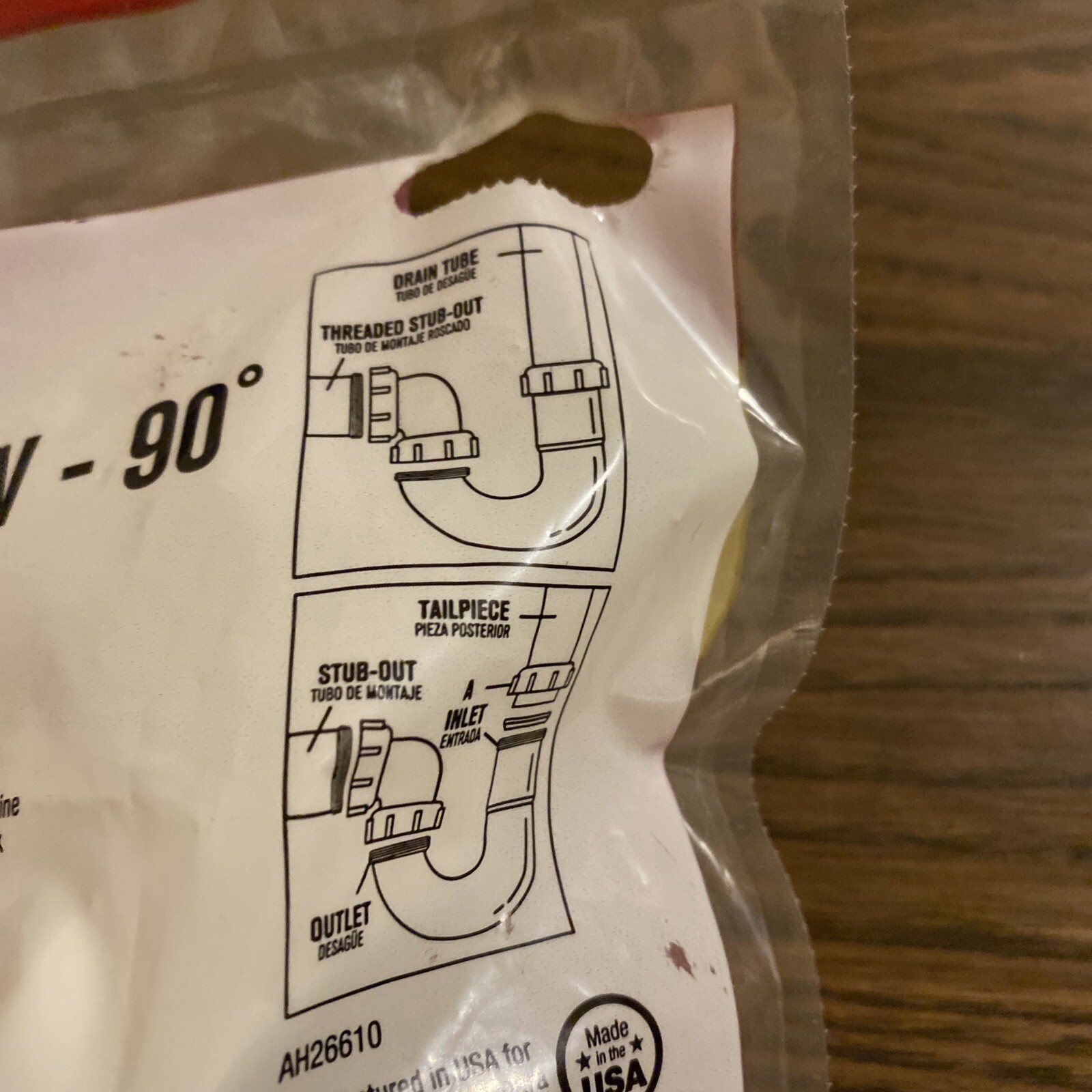Ace Hardware 1-1/2” IPS Threaded Outlet 90 Elbow sink or washing machine drain