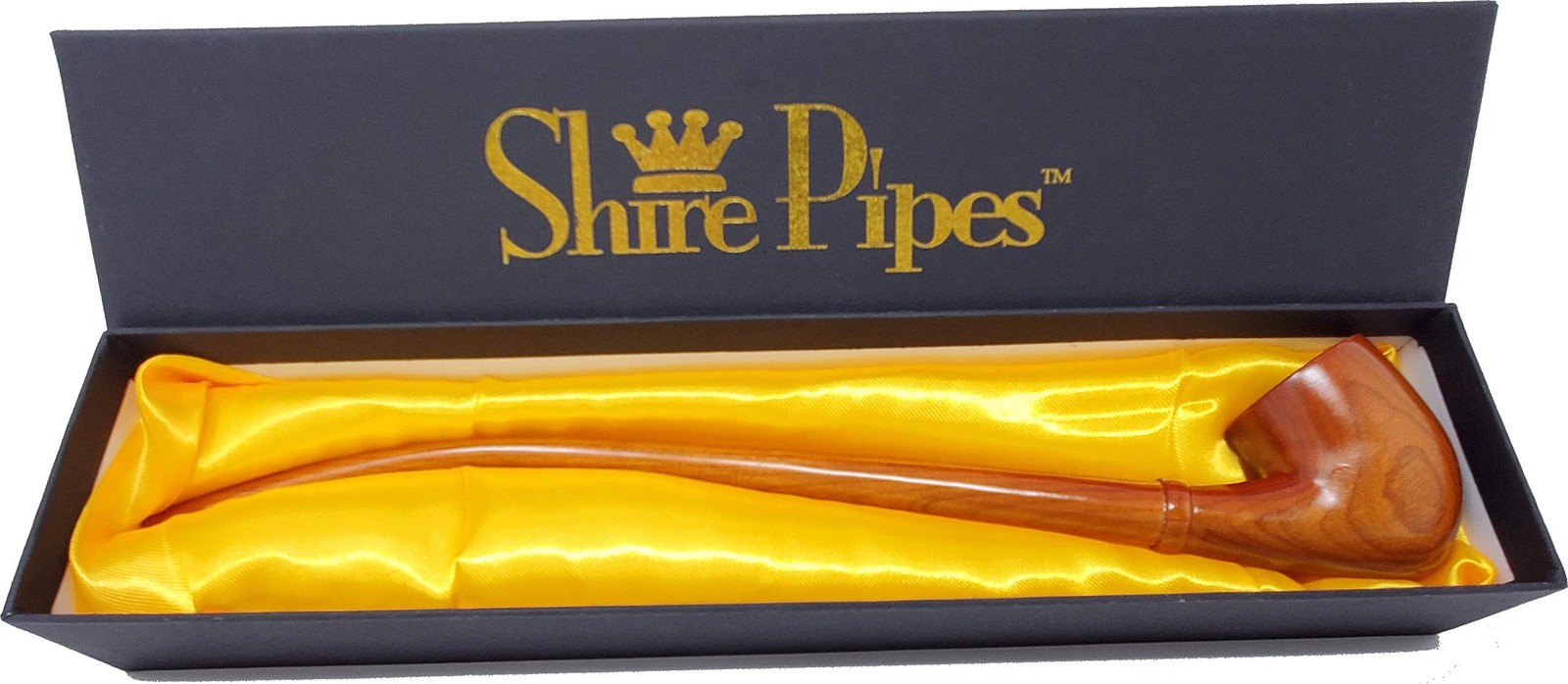 Shire Pipe Churchwarden Tomahawk – 13″ / Cherry 1 Count (Pack of 1),