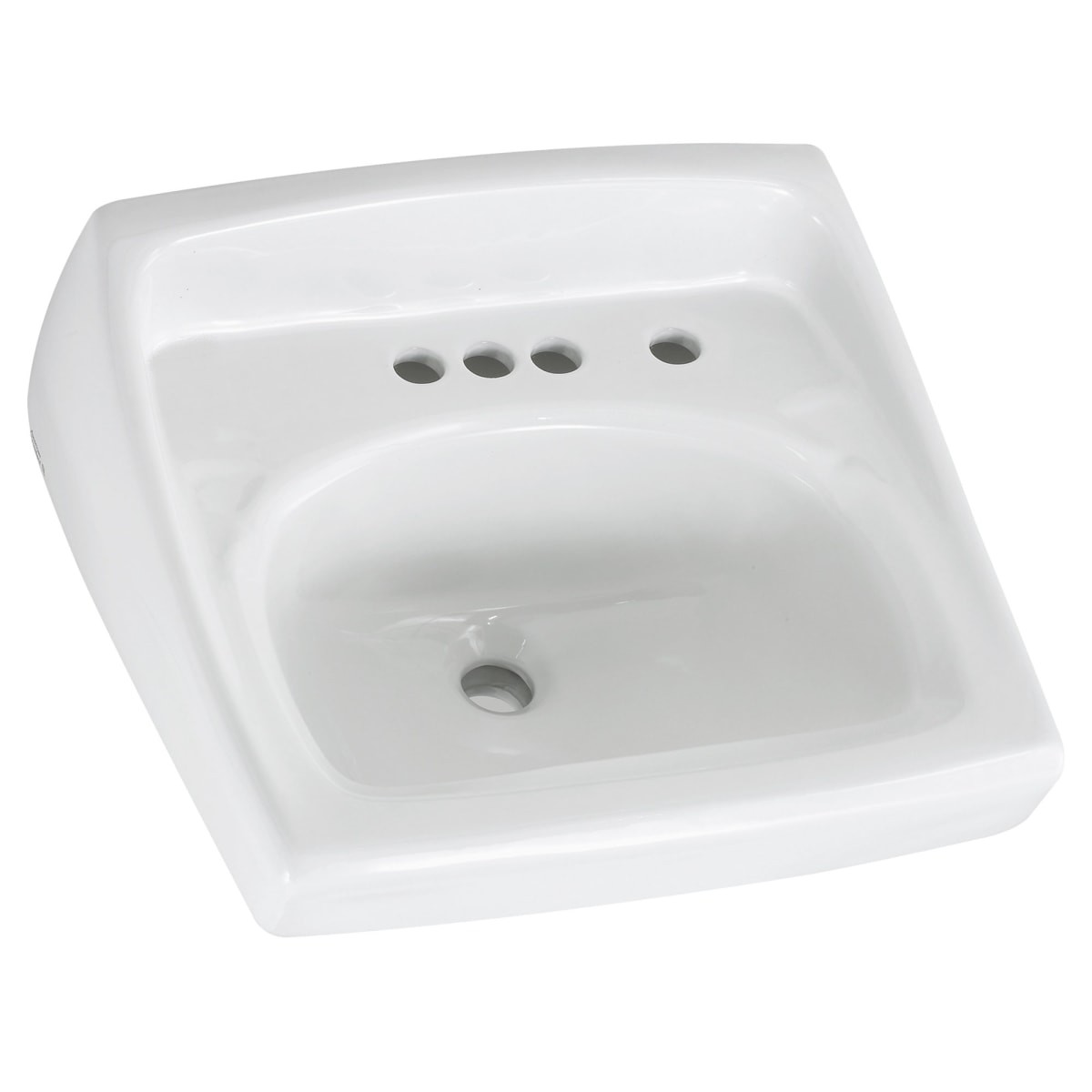 American Standard 0355034.020 Lucerne Wall-Hung Sink 4 Centerset
