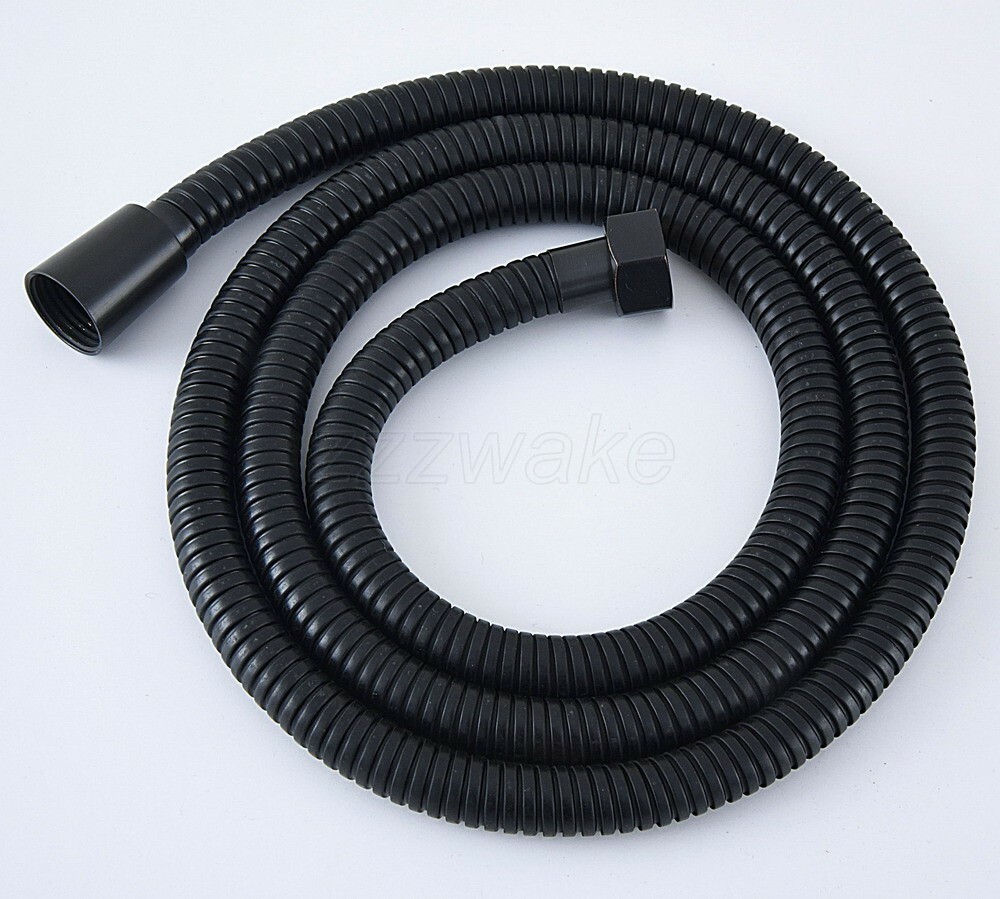 1/2″ Connection Oil Rubbed Bronze Standard Shower Head Bathroom Hose Pipe Zhh076