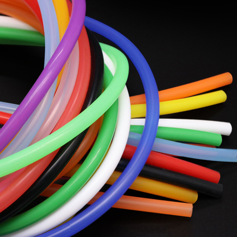 Silicone Tube Food Grade Vacuum Pipe Water Milk Beer Soft Hose All Colours 4x6mm