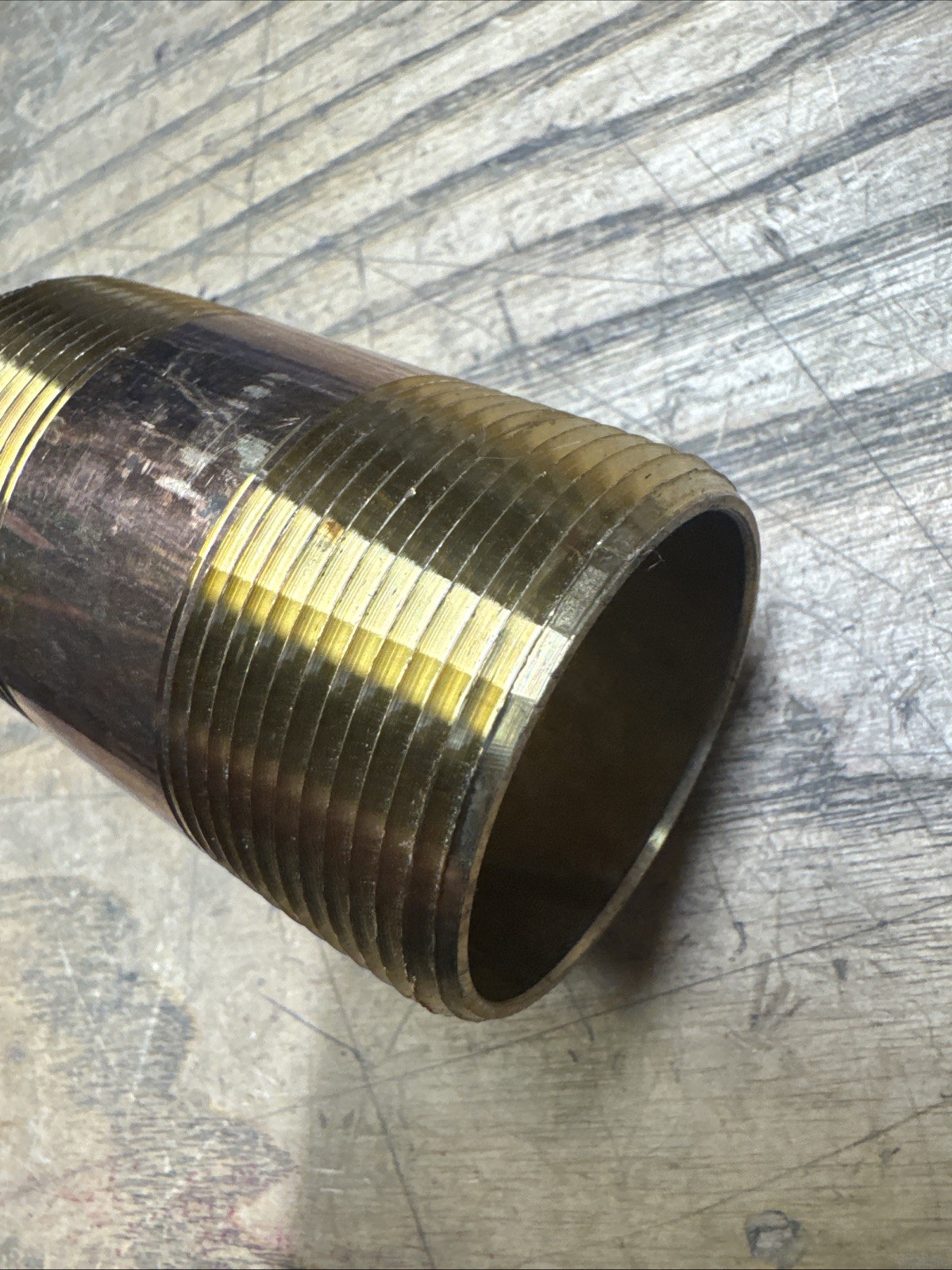 1-1/2″ Mnpt X 3″ Length TBE Brass Pipe Nipple 1J3979-D10