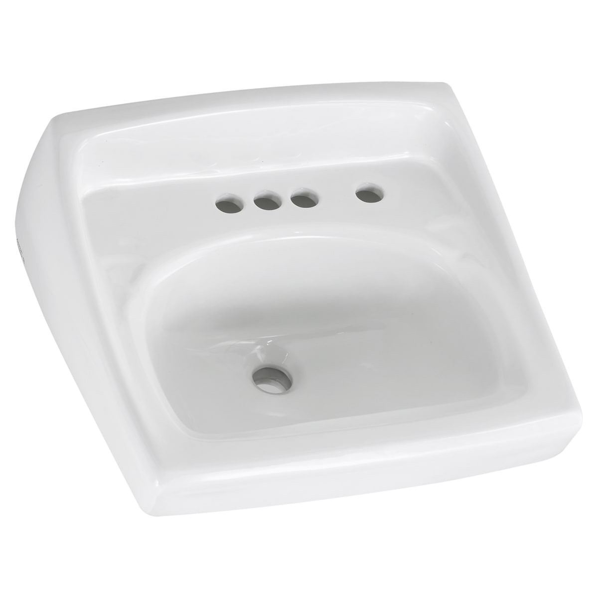 American Standard 0355034.020 Lucerne Wall-Hung Sink 4 Centerset