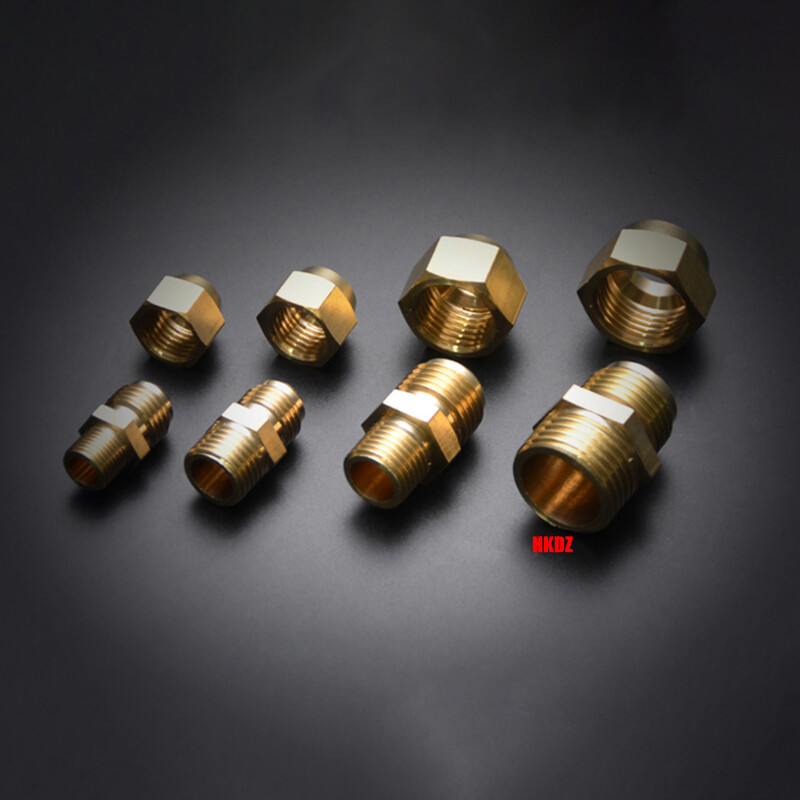 1/8″~1/2″ BSP Male Coupler Brass Straight Connector Adapter