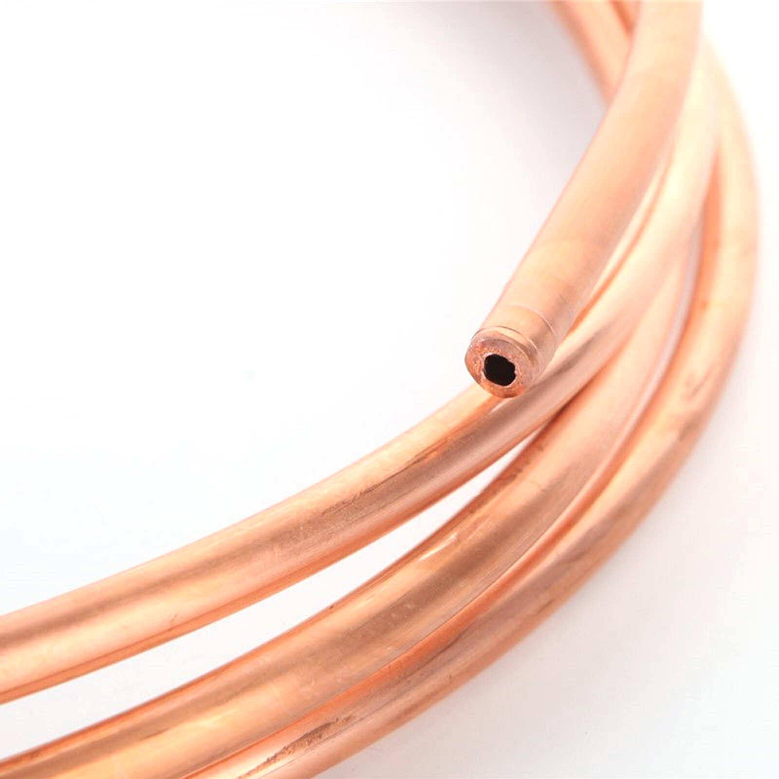 Microbore Copper Pipe Tube T2 99.9% Pure Refrigeration Coil Soft OD: 2mm To 22mm