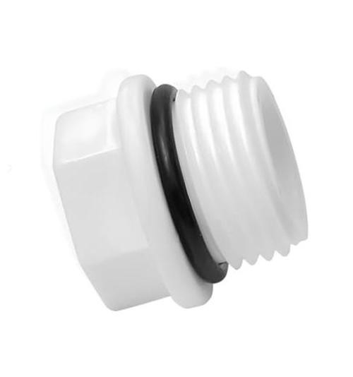 1/2 Inch PVC Pipe End Cap – 1/2″ PVC Threaded Cap – 1/2 in PVC End Cap White