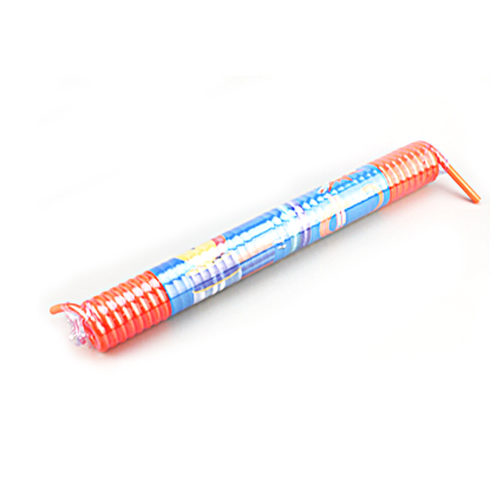 Flexible PU Recoil Coil Spring Hose Tube Orange For Compressor Air Tool