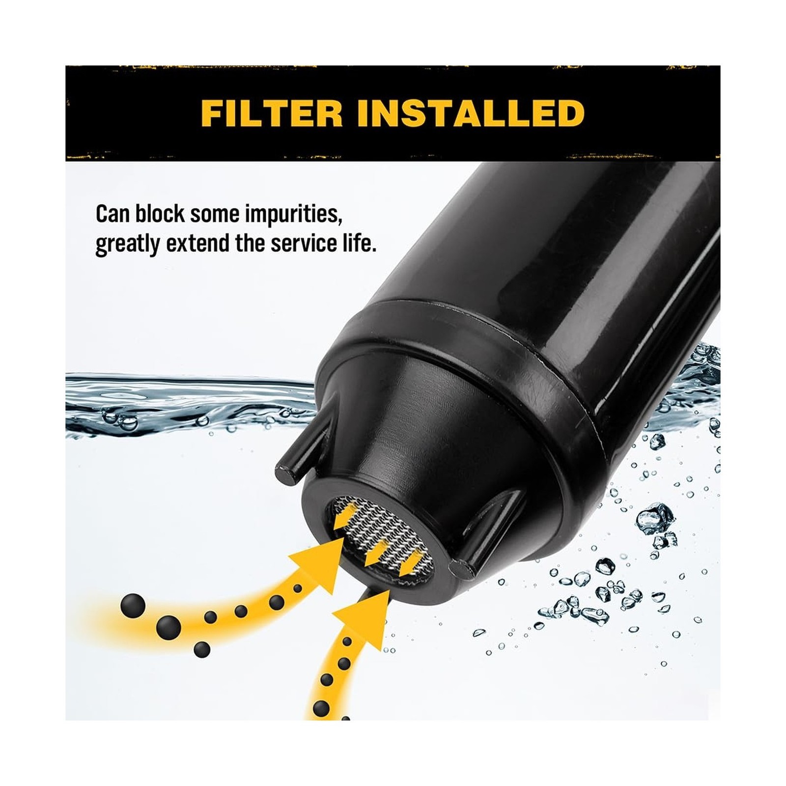 ELEAD Portable Battery Powered Pump – Electric Fuel/Water Transfer Pump 2.2 G…