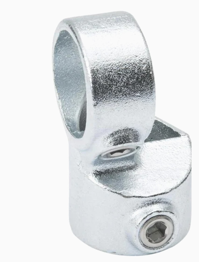 674-806HC SteelTek 1-1/4-in 90-Degree Silver Galvanized Pipe Fitting Side Outlet