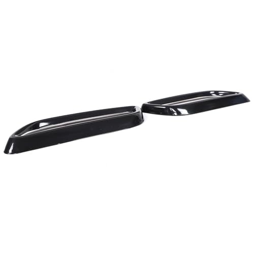 Tail Throat Exhaust Outputs Frame Cover Trim Compatible with 2020 Glossy Black