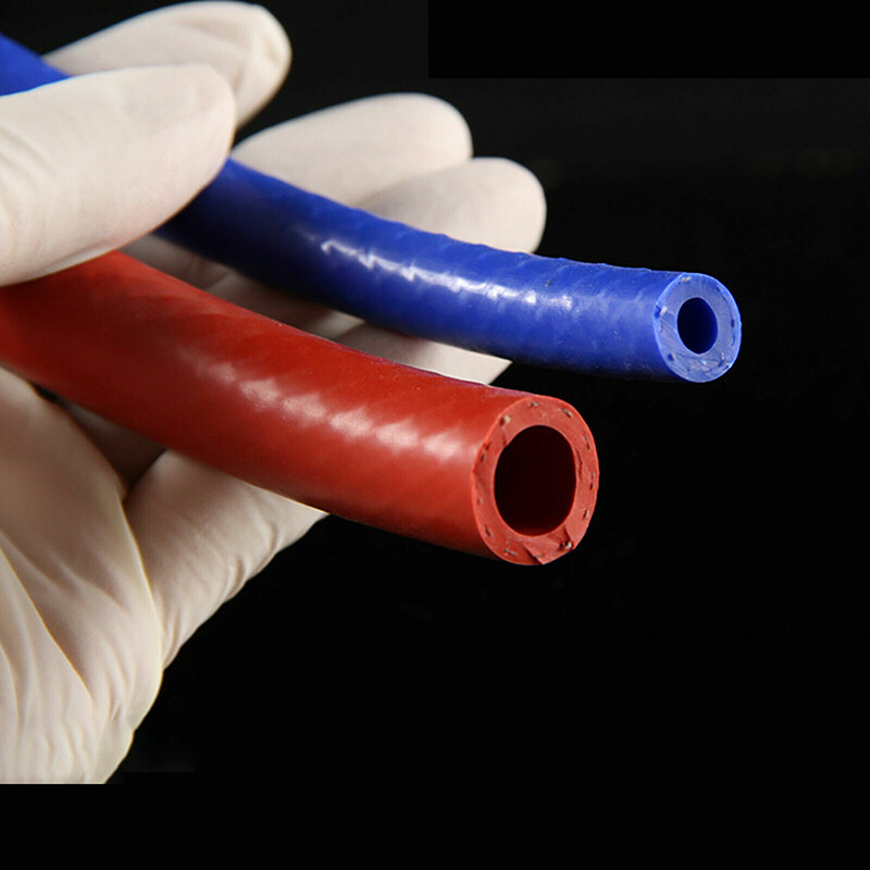 Reinforced Braided Hose Tube Silicone Tubing For Water Vacuum Air High Temp 300℃