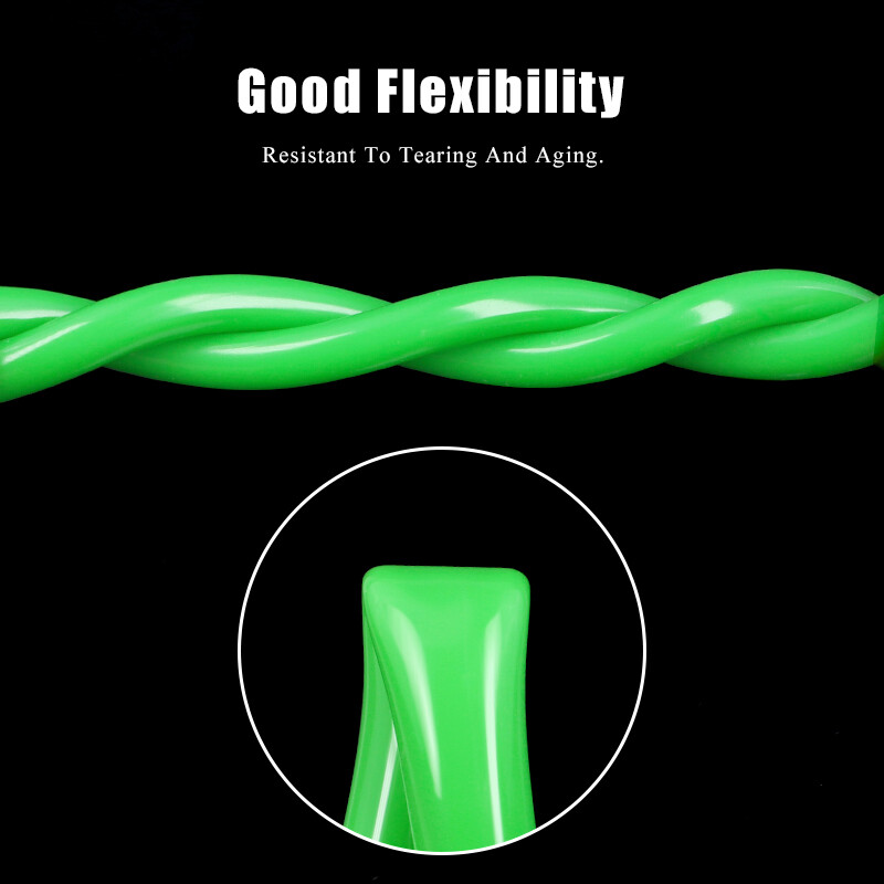 Fruit Green Silicone Tube Food Grade Beer Milk Hose Pipe Soft Rubber 4mm-6mm