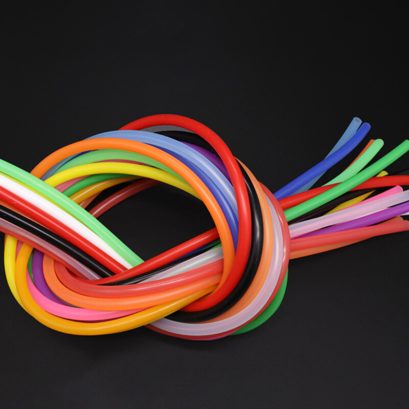 3x5mm Coloured Silicone Tube Food Grade Water Hose Connection Tube Vacuum Pipe