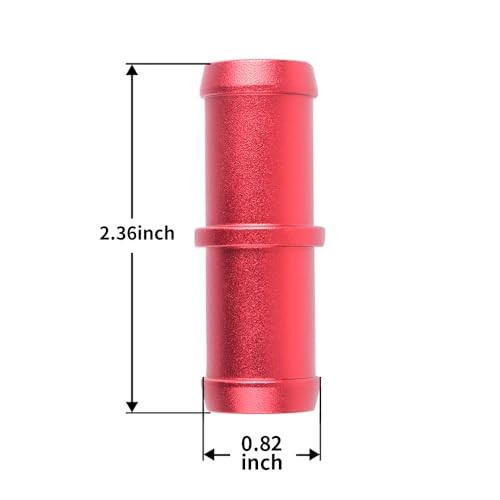 Aluminum Heater Hose Connector Compatible with 370Z Infiniti G35 G37 QX50 Q60